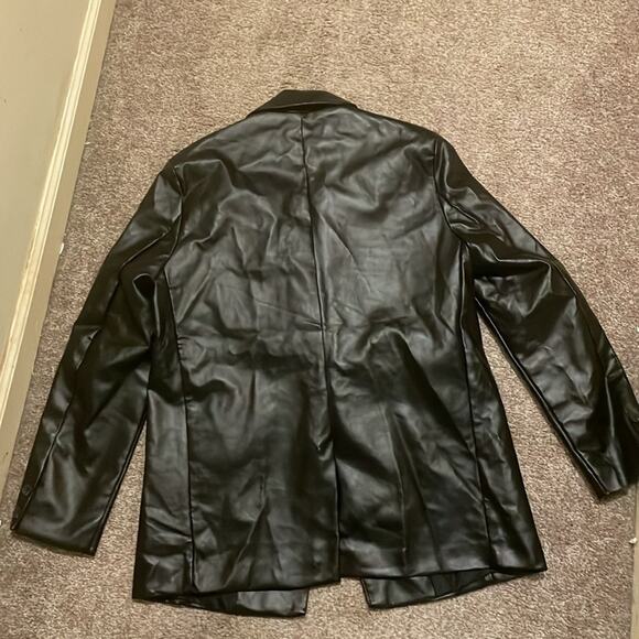 New Princess Polly Jocelyn leather blazer - Picture 3 of 11